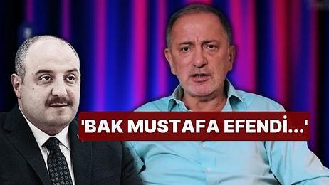 Fatih Altaylı ve Mustafa Varank Sosyal Medyada Birbirine Girdi! 'Bak Mustafa Efendi...'