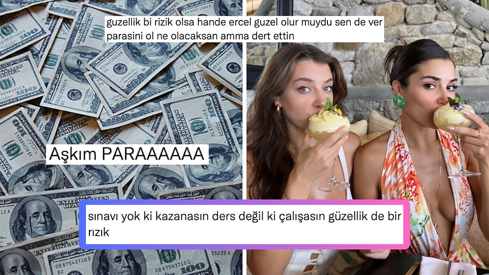 Hande Erçel ve Gamze Erçel'in Fotoğrafına "Güzellik de Bir Rızık" Yorumu Yapan Kullanıcı Tepki Çekti!