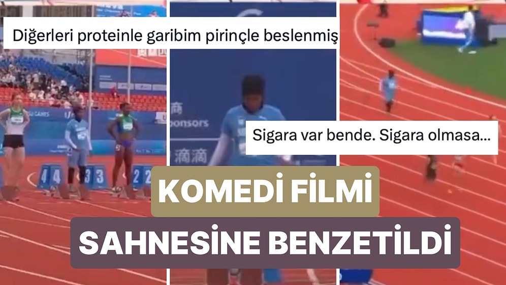 Çin'de Düzenlenen 100 Metre Koşusunda Yarışan Somalili Atlet Gündem Oldu