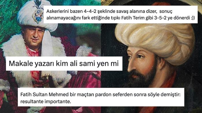 Fatih Terim'in Fatih Sultan Mehmet'le Aynı Stratejik Taktikleri Uyguladığını İddia Eden Makale Gündem Oldu
