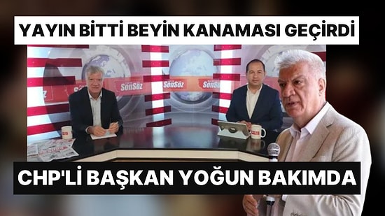 CHP'li Belediye Başkanı Ali Engin, Katıldığı Canlı Yayın Sonrası Beyin Kanaması Geçirdi