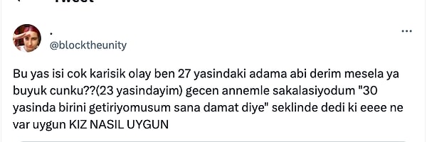 Bakın, durum annelere göre çok normal. Onlar bizim büyüdüğümüzü kabullenmiş, biz kabullenemedik.😂