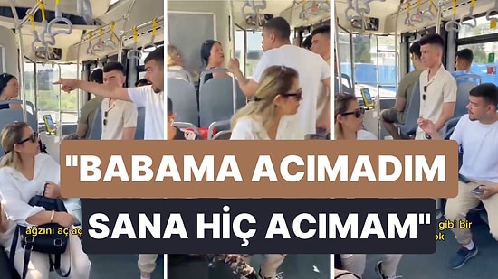 Metrobüste Yüksek Sesle Müzik Dinlediği İçin Uyarılan Genç Etrafa Tehditler Savurdu