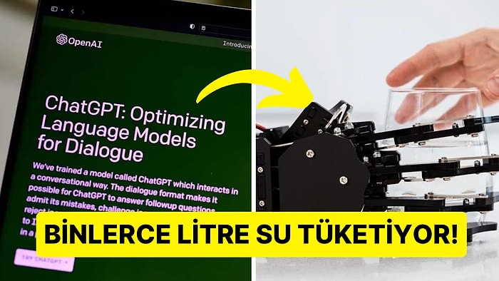 Kuraklıkların Nedeni Belli Oldu: ChatGPT'nin Her Konuşma için Yarım Litre Su 'İçtiği' Ortaya Çıktı!