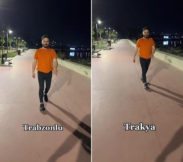 İstanbul'dan Trabzon'a, Trakya'dan Kıbrıs'a birçok farklı şehir ve bölgenin mevzuya giriş şeklini taklit eden fenomenin o paylaşımı viral oldu.