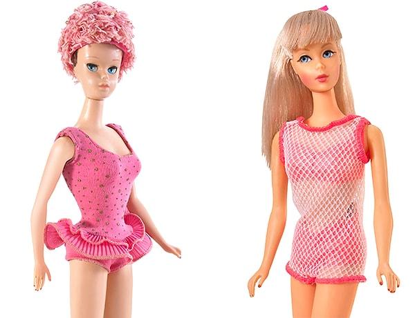 4. 60'lardaki Barbieler'in yüzü çok da şimdikine benzemiyordu tabii...