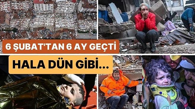 6 Şubat'taki Kahramanmaraş Merkezli Depremin Üzerinden 6 Ay Geçti: İşte Depremden Unutamadığımız Fotoğraflar