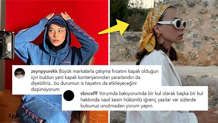 Tesettürü Bıraktığını Açıklayan Fenomen Rumeysa Yağcı Sosyal Medyanın Gündeminde