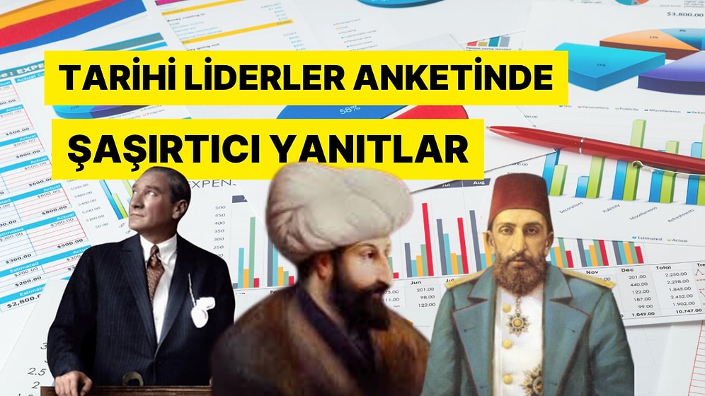 Metropoll Anketine Göre Parti Seçmenlerinin Tercihlerine Göre En Çok Beğenilen Tarihi Liderler