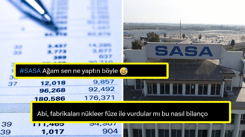 SASA Bilançosu Yatırımcısını Üzerken Gelen Yorumlar Güldürdü