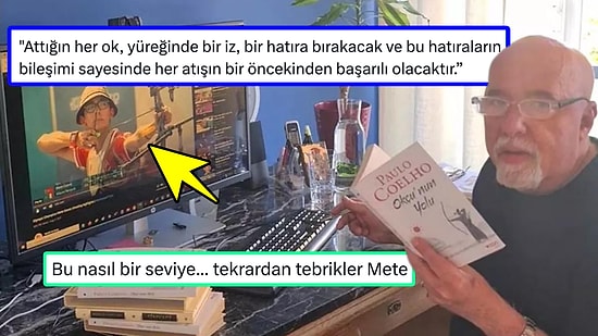 Ünlü Yazar Paulo Coelho'nun Dünya Şampiyonu Okçumuz Mete Gazoz'a Gönderdiği Mesaj Beğeni Yağmuruna Tutuldu