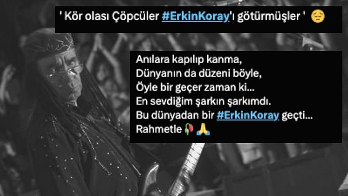 Erkin Koray’ın Hayatını Kaybetmesi Herkesi Yasa Boğdu: “Kör Olası Çöpçüler Erkin Koray’ı Götürmüşler…”