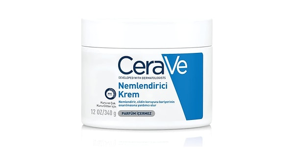 16. CeraVe Nemlendirici Krem