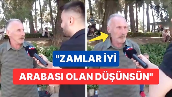Sokak Röportajında Akaryakıt Zamlarını 'İyi' Bulan Vatandaş Tepki Çekti
