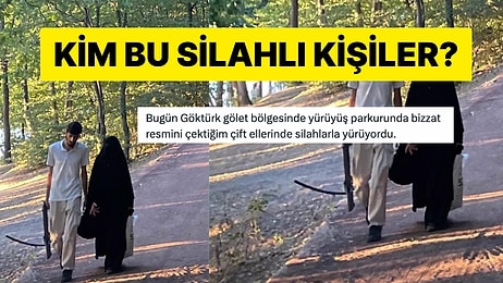 İstanbul Göktürk'te Ellerinde Silahlarla Gezen Kimliği Belirsiz Kişiler Endişe Yarattı