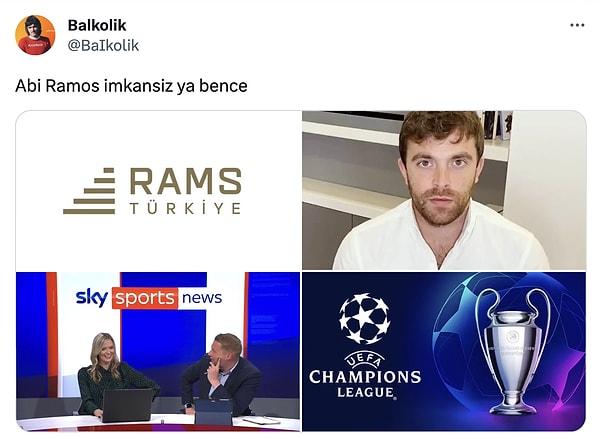 Kalitesini tartışamayacağımız Sergio Ramos'un Galatasaray'a geleceği iddiaları ise sosyal medyada yankılandı👇