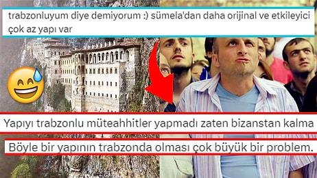 Sümela Manastırı ile Övünen Trabzonlu Kullanıcı, Mizahşör Sosyal Medya Kullanıcılarından Nasibini Aldı