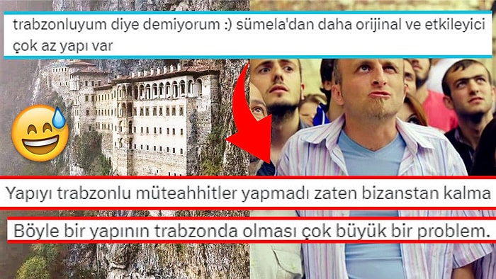 Sümela Manastırı ile Övünen Trabzonlu Kullanıcı, Mizahşör Sosyal Medya Kullanıcılarından Nasibini Aldı