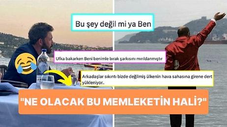 İstanbul'a Tatile Gelen Ben Affleck'in Boğaz'da Uzun Uzun Ufuklara Dalması Goygoycuların Diline Düştü