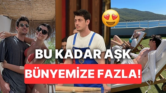 MasterChef Alican ve Güzeller Güzeli Sevgilisinin Aşk Dolu Pozları