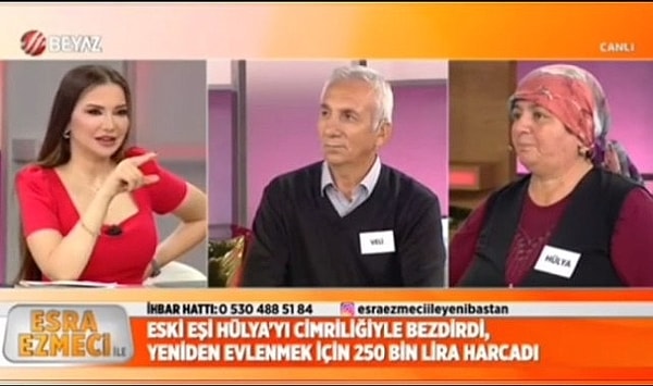 Eşinden boşandıktan sonra yeni eşine 250 bin liralık ev eşyası aldığı ortaya çıkan adam ise herkesi şaşırttı.