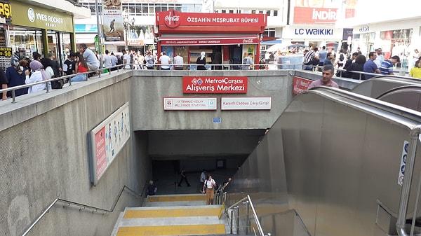 3. Söyle bakalım, Kızılay metrosunda istediğin yerden çıkabiliyor musun?