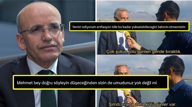 Mehmet Şimşek'in 'Enflasyon Yükselmeye Devam Edecek' Sözleri Sosyal Medyada Yankı Yarattı