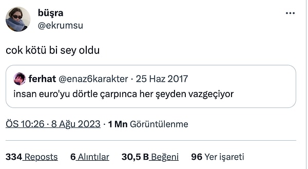 Gelecekten mesaj var.