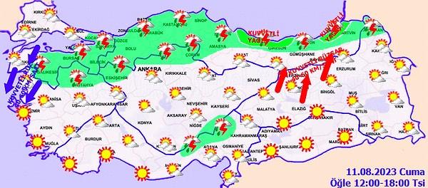 Özellikle Güneydoğu Anadolu Bölgesi'nde sıcak havalara dikkat!