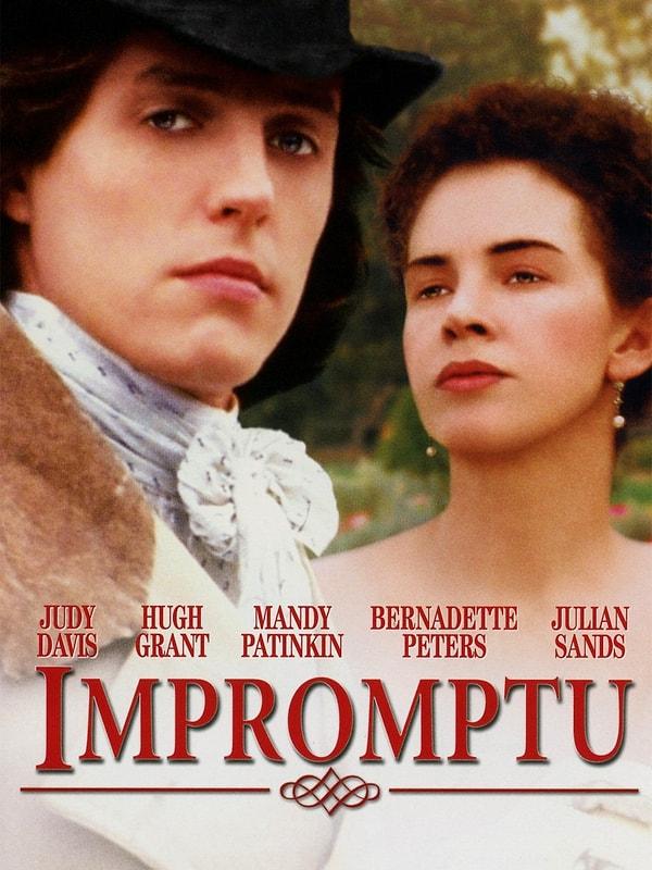 1991 yılında çekilen "Impromptu" adlı film, Chopin'i meşhur aktör Hugh Grant'in canlandırdığı bir yapımdır.