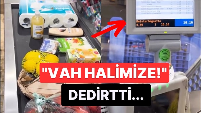 Bizi Kıskanan Almanya'da 21 Euro'ya Yapılan Market Alışverişini Görünce Bir Kez Daha Hayatı Sorgulayacaksınız