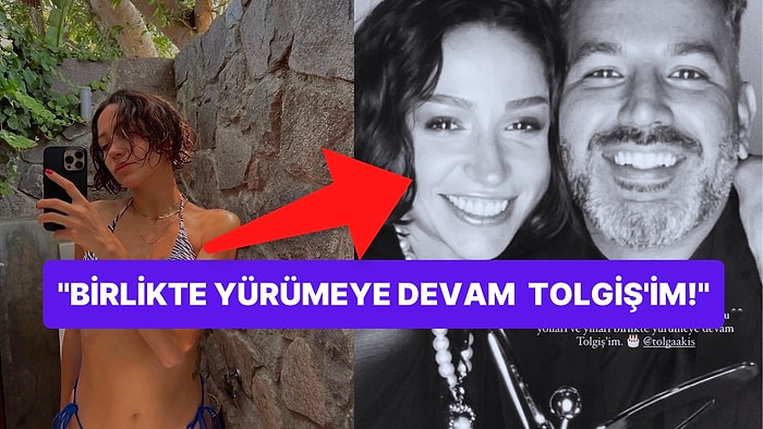 Zeynep Bastık Eski Eşi Tolga Akış'ın Doğum Gününü Paylaştığı Fotoğrafla Kutladı