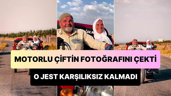 Fotoğraflarını Çeken Adamın Jestini Karşılıksız Bırakmayan Muhteşem Çift