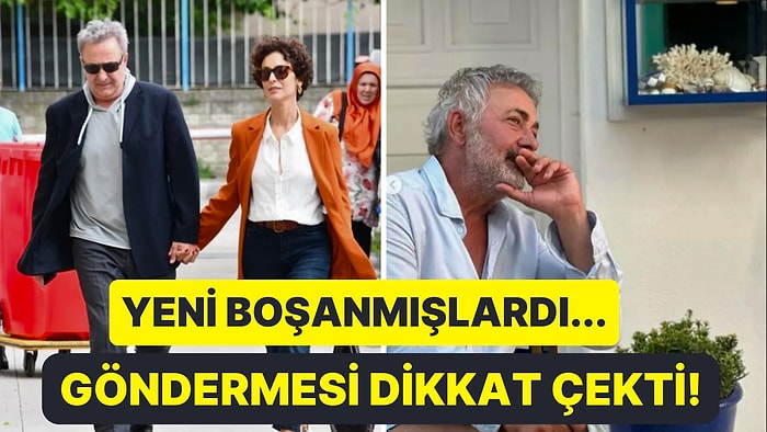 Arzum Onan'dan Boşanmıştı... Mehmet Aslantuğ'un Not Düşerek Yaptığı Gönderme Dikkat Çekti!