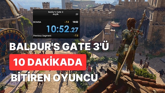 Adabı Vardır Speedrun'ın: Bu Oyuncu Baldur's Gate 3'ü Tam 10 Dakikada Bitirmeyi Başardı