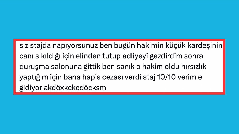 Staj Dönemleri Boyunca Yaşadıkları Komik Anıları Anlatarak Hepimizi Kahkahaya Boğan Kullanıcılar