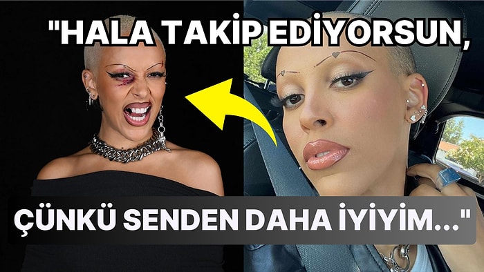 Hayranlarıyla Kavgası Devam Eden Doja Cat Ateş Püskürdü: "Benim Havalı, Güzel ve Seksi Olmamı Kıskanıyorsunuz"