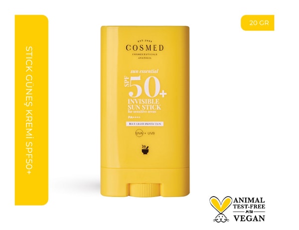 13. Cosmed Invisible Sun Stick Spf 50