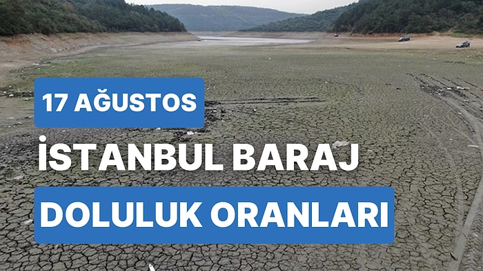 17 Ağustos Perşembe İstanbul Baraj Doluluk Oranlarında Son Durum: İstanbul’da Barajların Yüzde Kaçı Dolu?