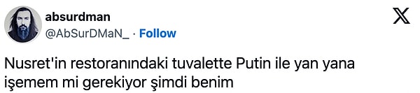 Orta Doğu'da kartlar yeniden dağıtılıyor galiba. ✍️