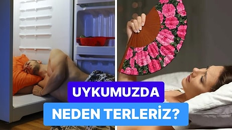 Geceleri Uykunuzda Sürekli Terliyorsanız Bu İçeriği Okumalısınız!