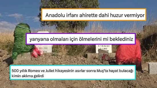 Muş'ta Kavuşamayıp İntihar Eden İki Gencin Öldükten Sonra Yan Yana Gömülmesine İzin Veren Aile Tepki Çekti!