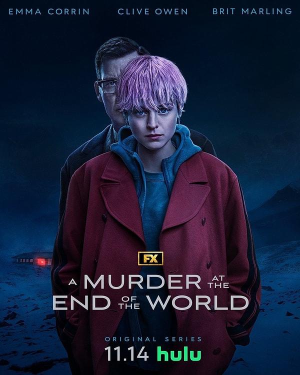 12. The OA'nin yaratıcıları Brit Marling ve Zal Batmanglij’in mini dizisi A Murder At The End Of The World'den ilk poster yayınlandı. Dizi, 11 Kasım'da yayınlanacak