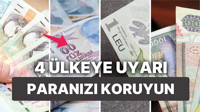 Ünlü Finans Kurumu 4 Ülkeyi Uyardı: "Türk Lirası Risk Altında"