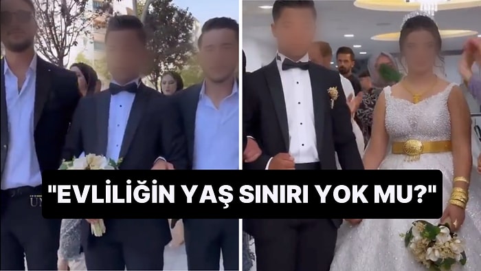 Düğün Videosu Paylaşılan Bir Çiftin Yaşları Sosyal Medyada İnfial Yarattı