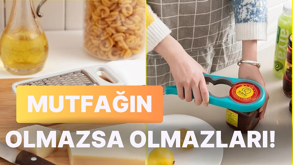 Bunlara Bayılacaksınız! Mutfakta Pratiklik Kazanmak İsteyenler İçin Kullanışlı Ürün Önerileri