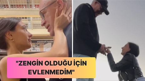 70 Yaşındaki Sevgilisinin Önünde Diz Çöküp Evlenme Teklifi Eden 22 Yaşındaki Kız Sosyal Medyayı Salladı