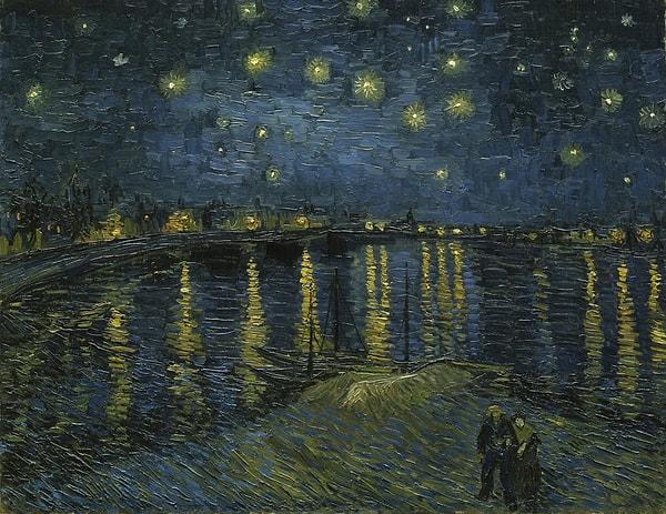 1. Yıldızlı Gece, Vincent van Gogh, 1888