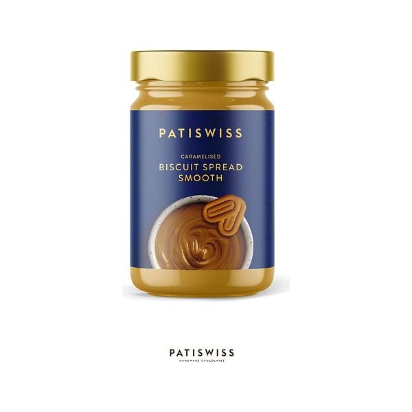 2. Krema kıvamındaki yapısıyla kahvaltılarınızın baş kahramanı olacak Patiswiss karamelize bisküvi kreması.