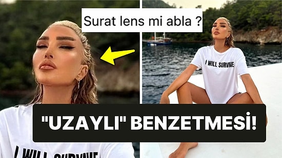 Seren Serengil'in Photoshop'un Gözünü Çıkardığı Paylaşımı Fena Hâlde Dalga Konusu Oldu!